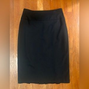 Worthington midi black skirt